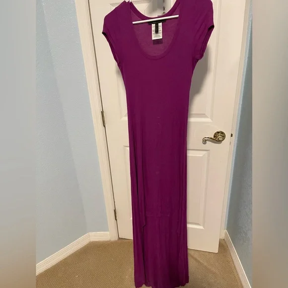BCBGMaxAzria | Dresses | Bcbg Baby Rib Cotton High Low Dress | Poshmark